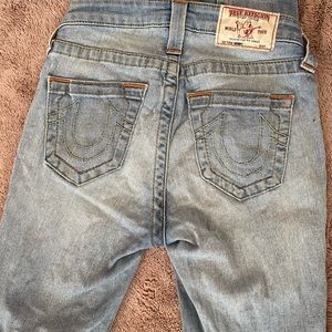 Women Super Skinny True Religion jean